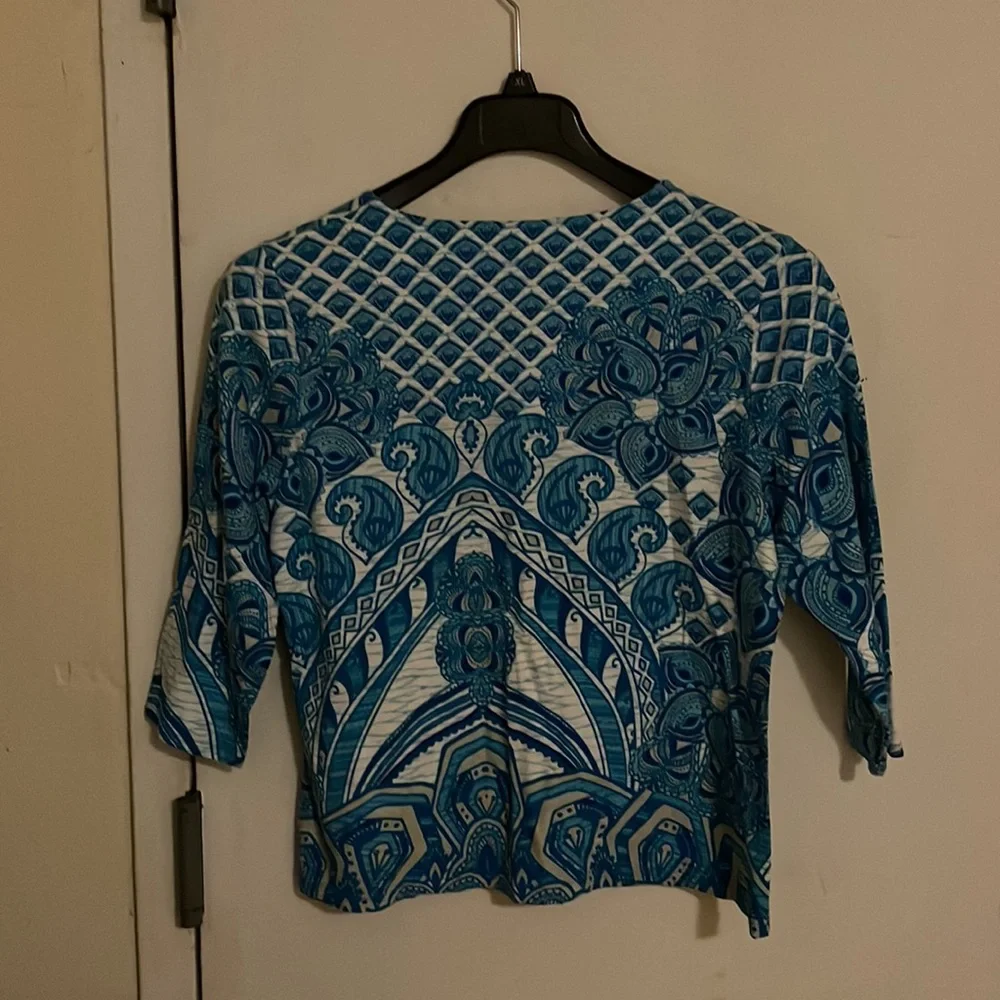Turquoise Blouse💕2for$40 - Picture 3 of 5